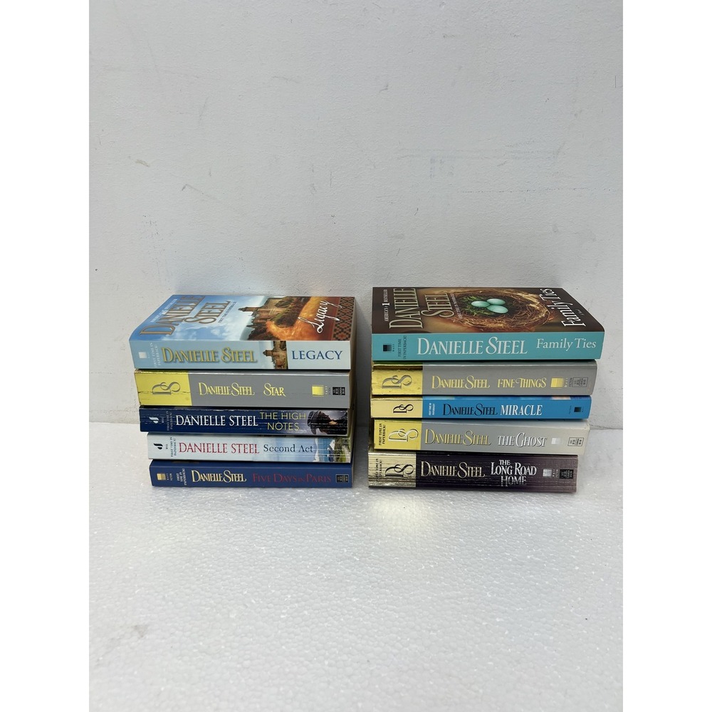 Danielle Steel Lot of 10 Books Paperback Mixed Titles Romance Fiction LEGACY